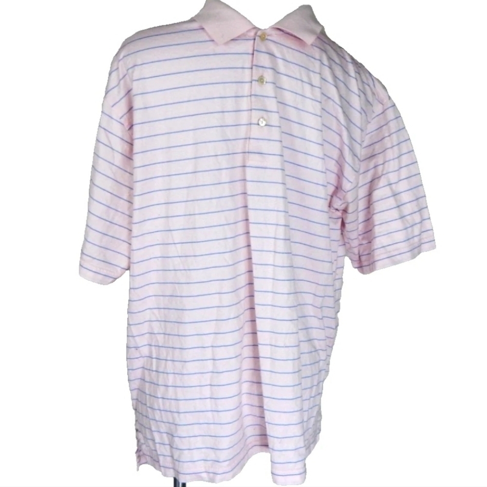 Peter Millar Striped Cotton Polo